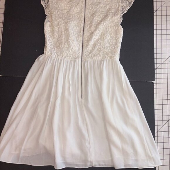 NWT French Connection Maui Lace Fit & Flare Dress 8 Bridal Graduation Shower - Picture 6 of 13